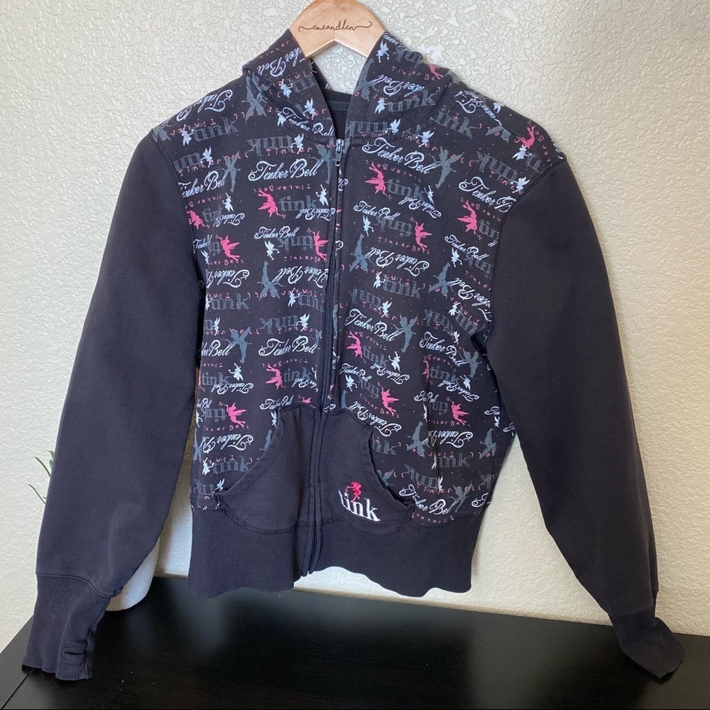 Vintage Disney Tinker Bell hooded Sweatshirt‎